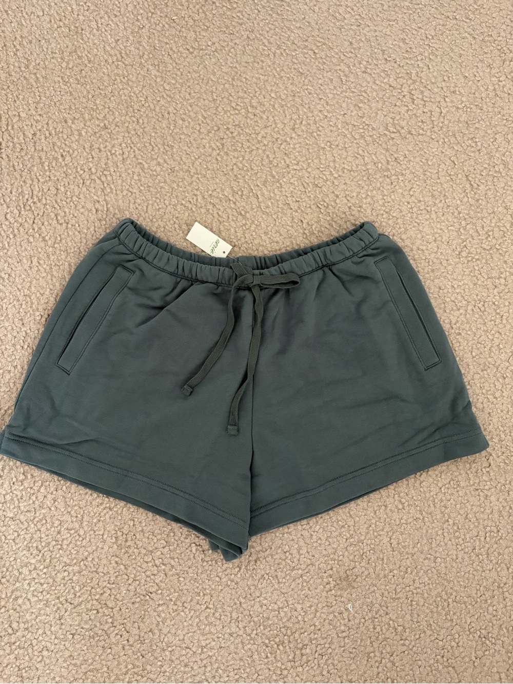 Aerie Jet Setter Short - Dark Green